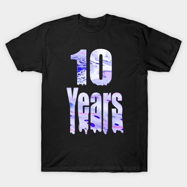 10 Years T-Shirt by Yous Sef